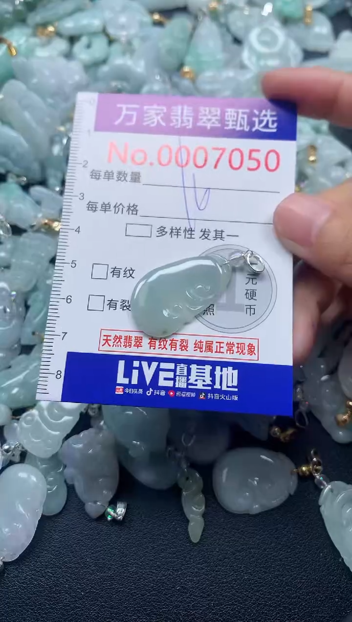 颈饰未镶嵌翡翠7050
