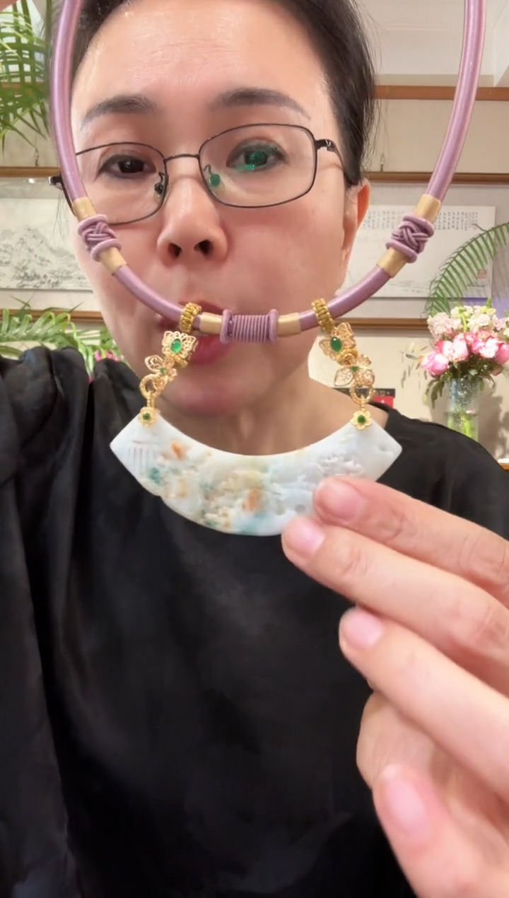 【闪购商品】翡翠颈饰未镶嵌国风