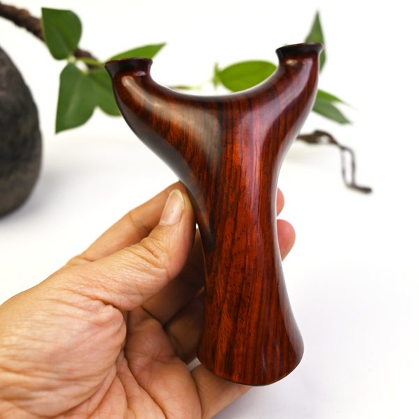 高密紫檀实木80大短臂飞虎扁皮实木弹架一把（80.18左右）