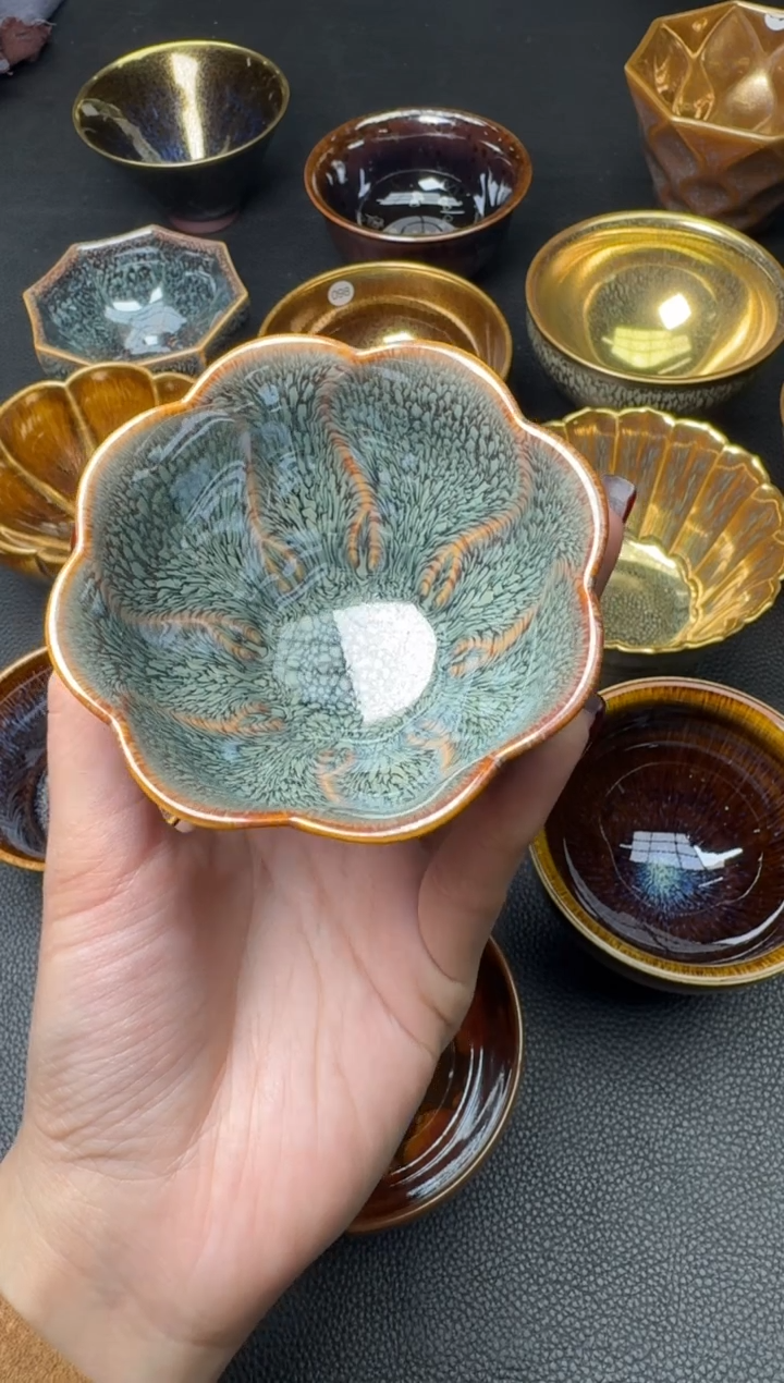 【闪购商品】茶盏建盏故事范泽锋玉堂春154