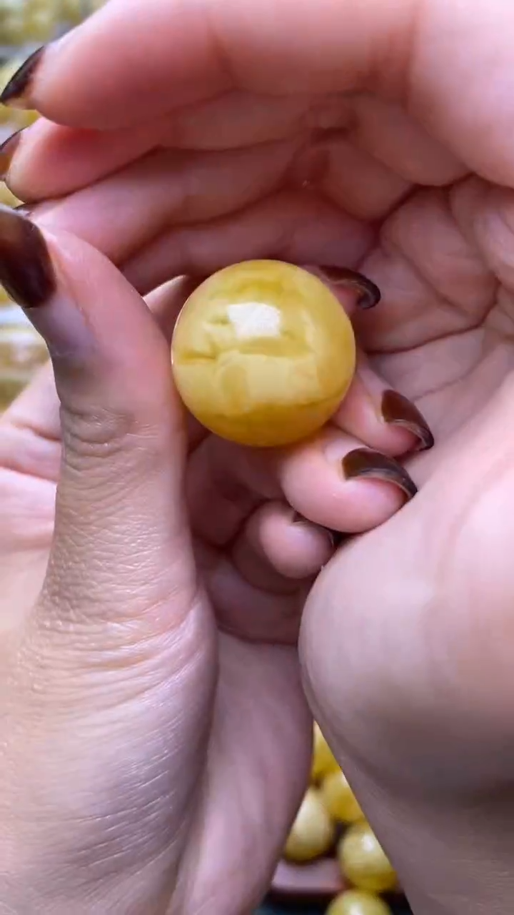 未镶嵌琥珀裸石蜜蜡.34