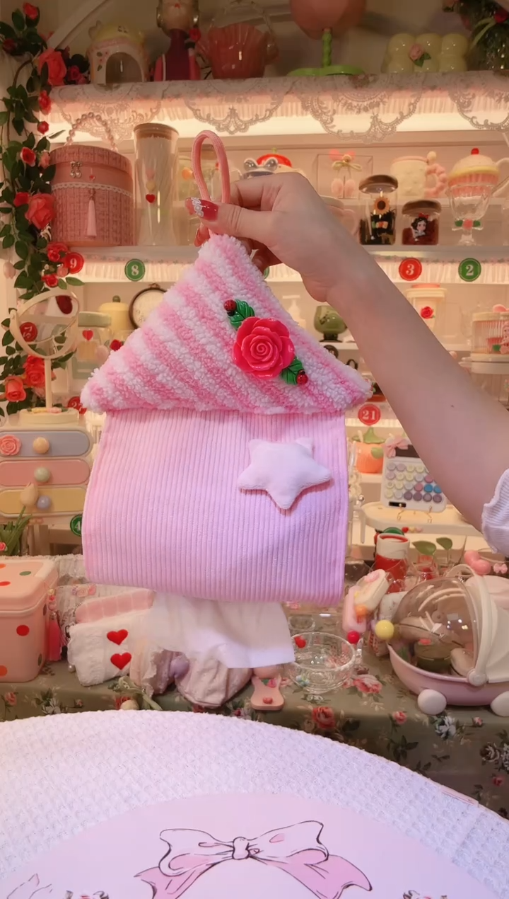 悬挂纸巾袋——手工制作品质好！