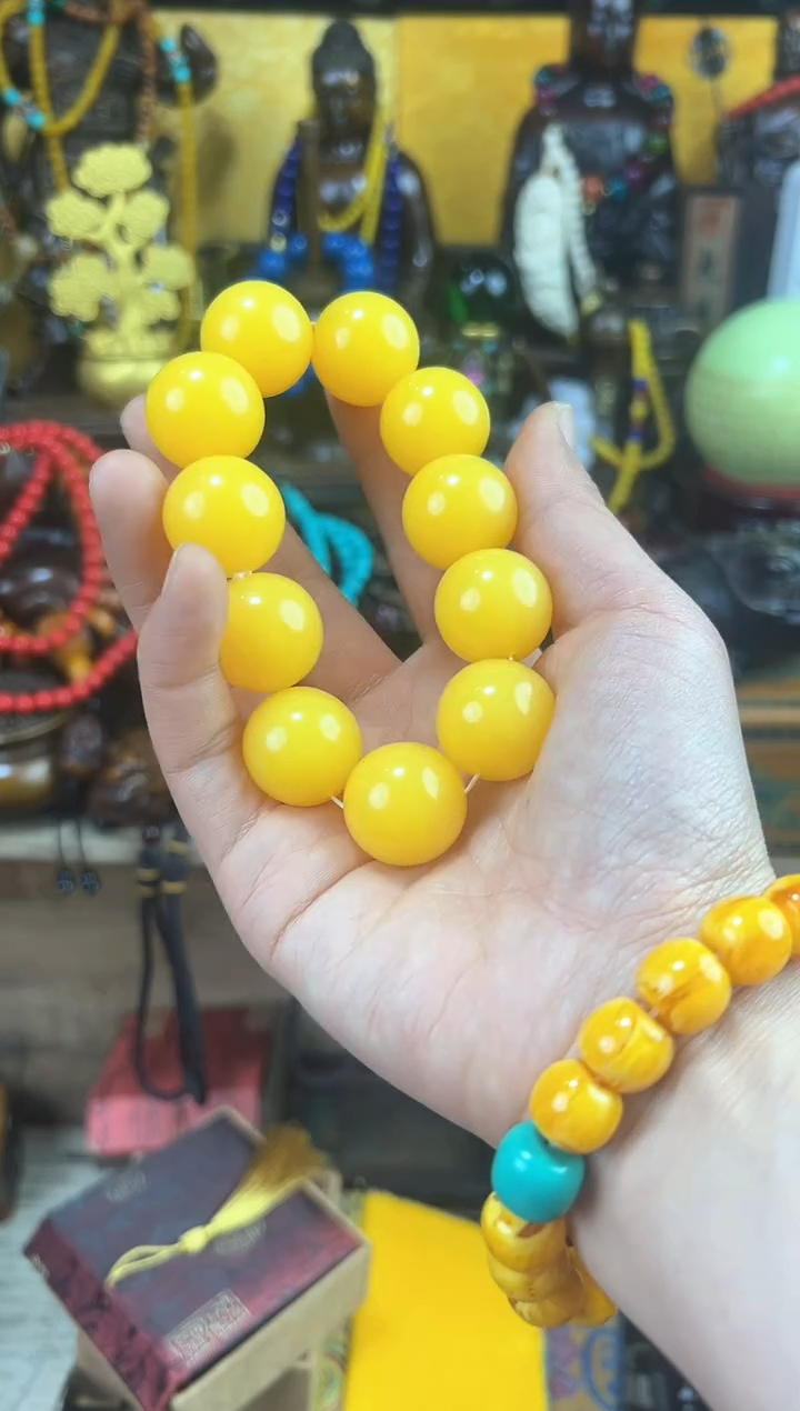 【闪购商品】蜜蜡手链未镶嵌猪妹精品专属链接2.5