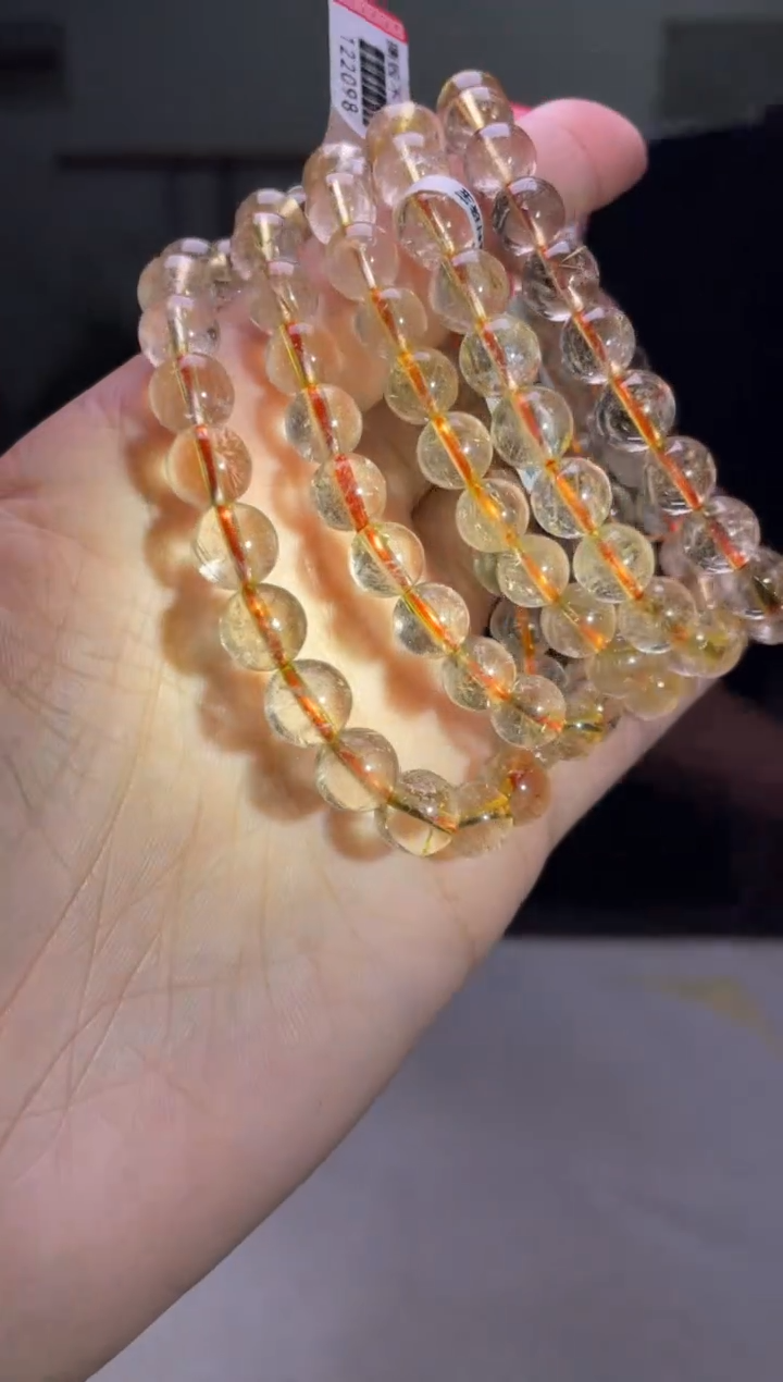 手链8±/x-476未镶嵌水晶发晶多样性发一件