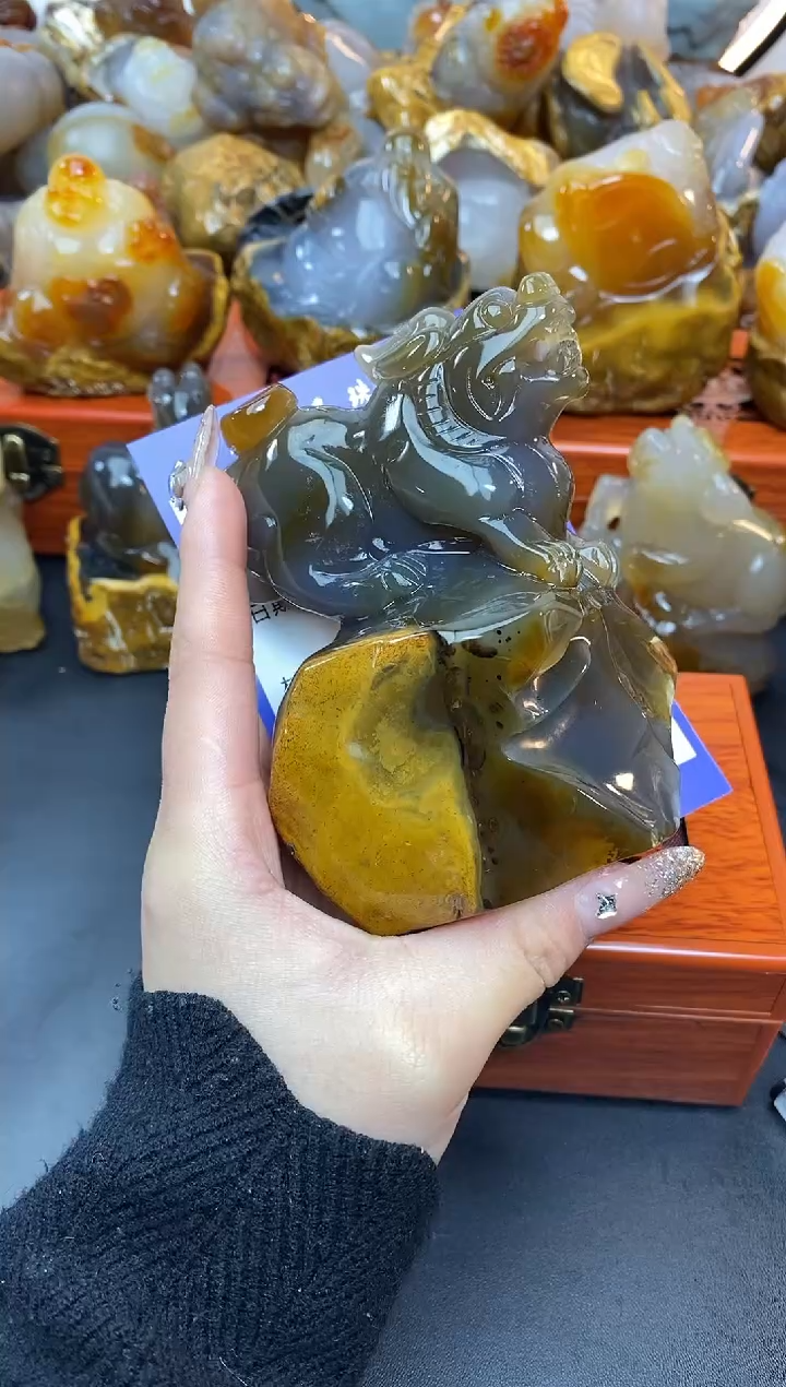 【闪购商品】玛瑙/玉髓珠宝奇石未镶嵌0