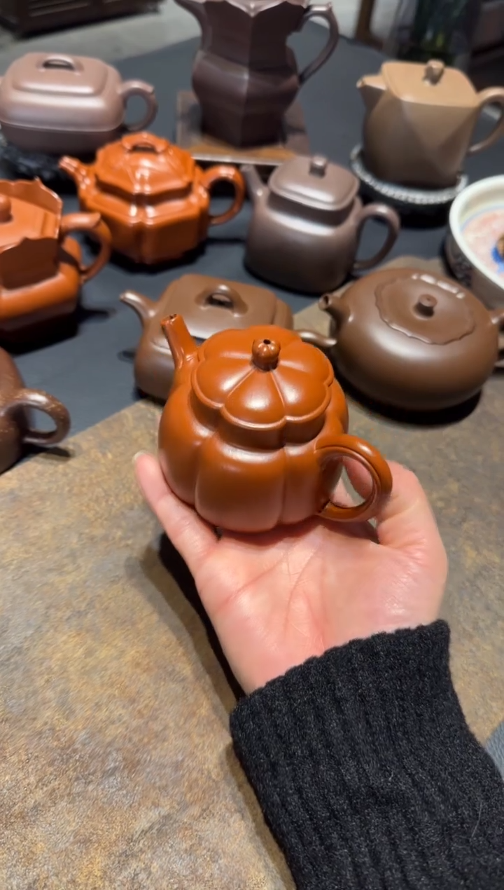 【闪购商品】紫砂茶壶繁花 紫砂壶