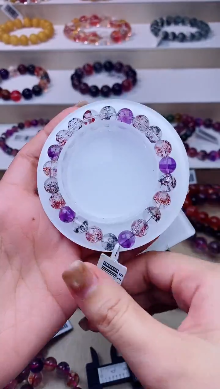 未镶嵌手链水晶毒液超七单圈8m+