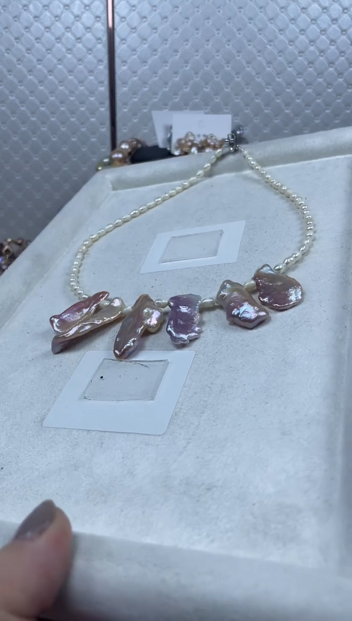 未镶嵌项链淡水珍珠【纯恬珍珠】