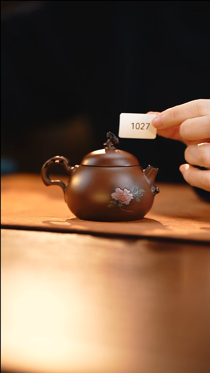 雲梦茶器紫陶茶壶1027