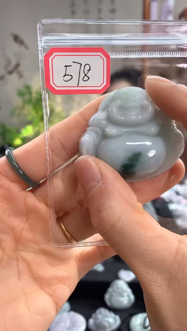 【闪购商品】翡翠颈饰未镶嵌佛公578