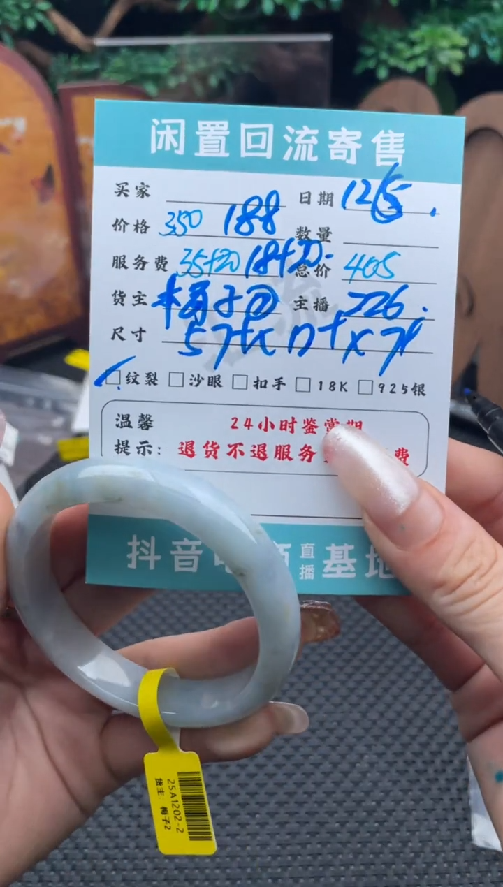 未镶嵌手镯翡翠手镯