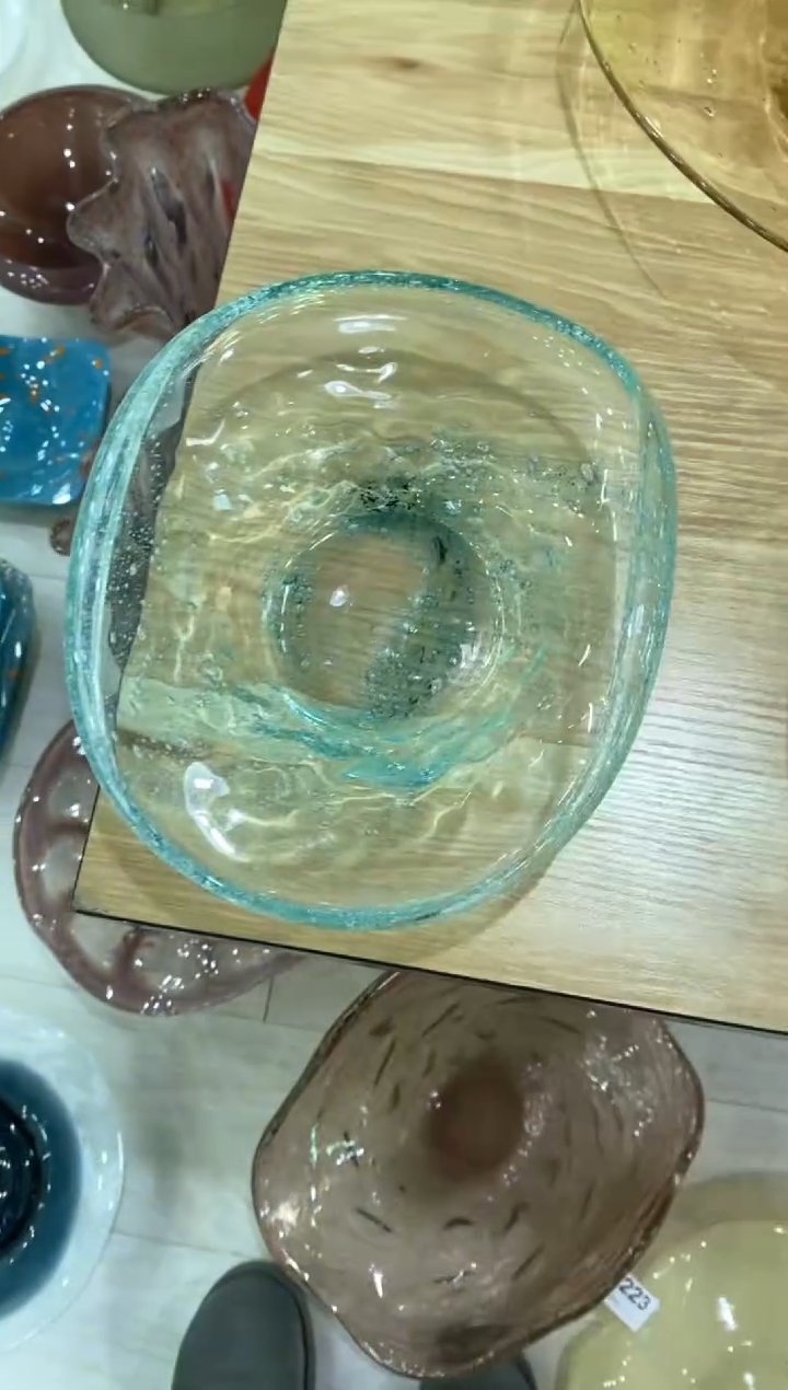 【闪购商品】琉璃慕忆家花瓶小号