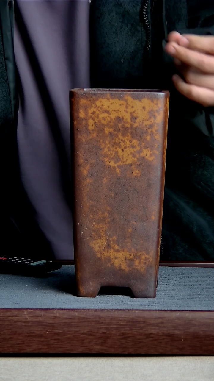 紫砂花盆10.5*24内径紫砂花盆