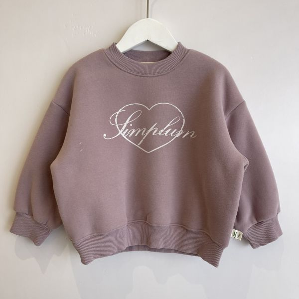 柔和风儿童卫衣，字母小设计，童真氛围拉满 0265