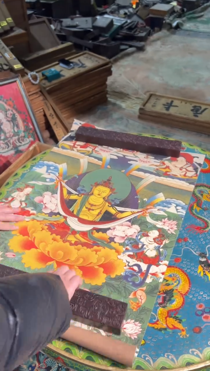 卷轴画卷轴画奥奥的唐卡