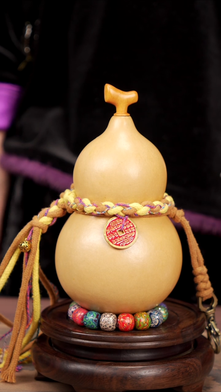 【闪购商品】100易林大漆酒葫芦----158