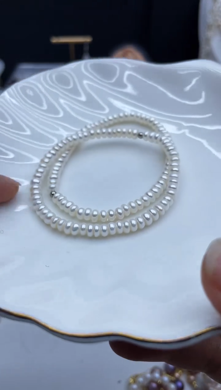 未镶嵌手链淡水珍珠多样性发其一