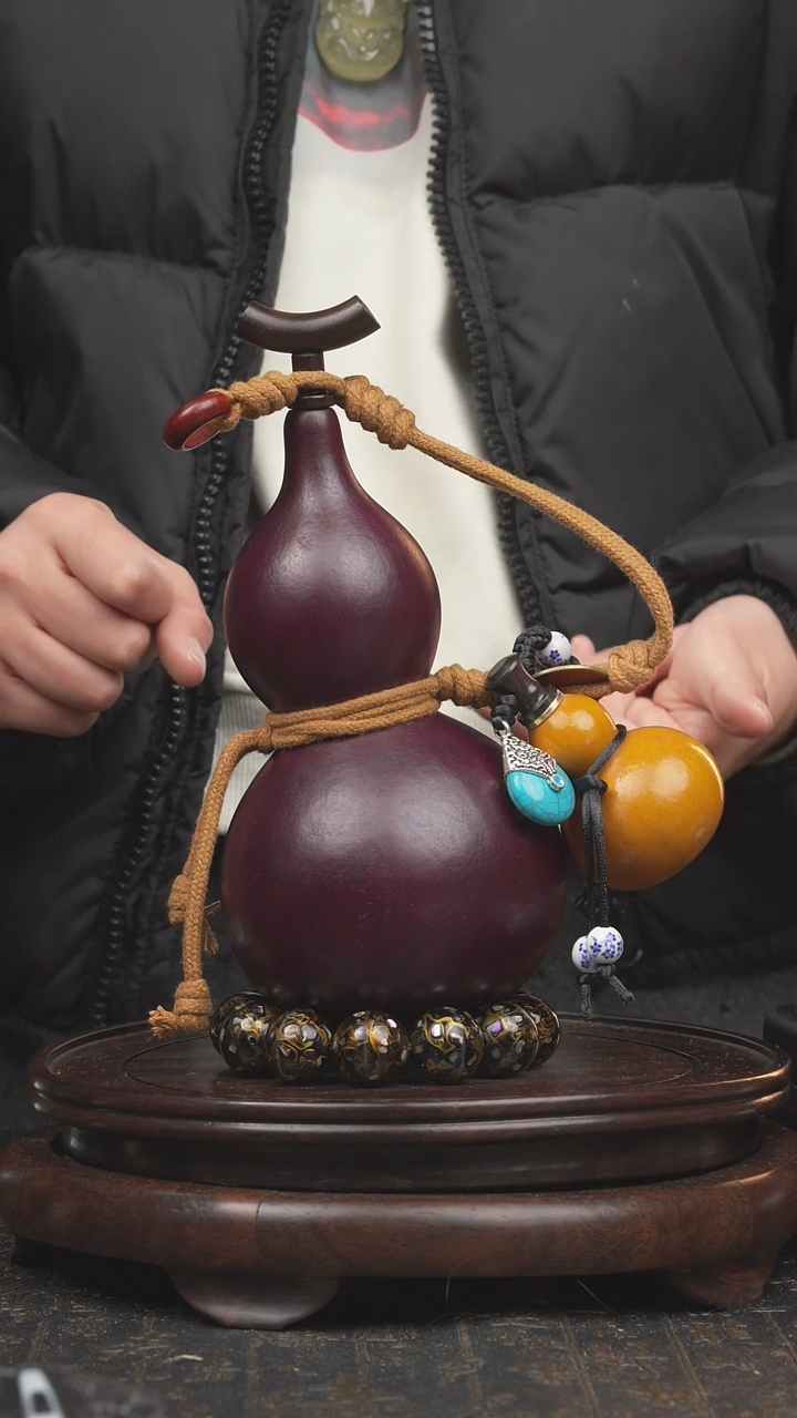 【闪购商品】0255号大漆葫芦 一物一拍