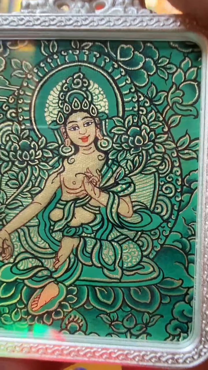 吊坠绿老师--罗藏热杰手绘