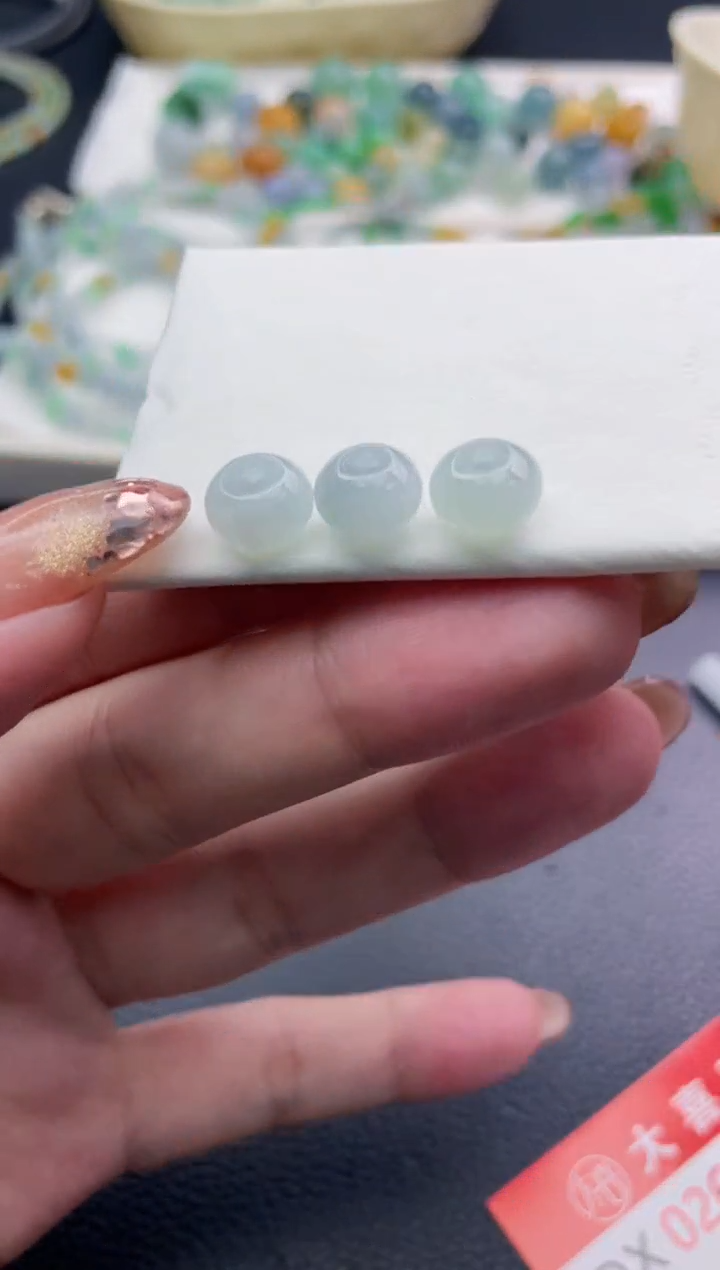 未镶嵌定制翡翠A****e珠子