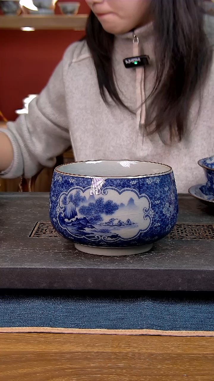 妍简装家用款件套 老陶泥开片纹陶瓷茶具