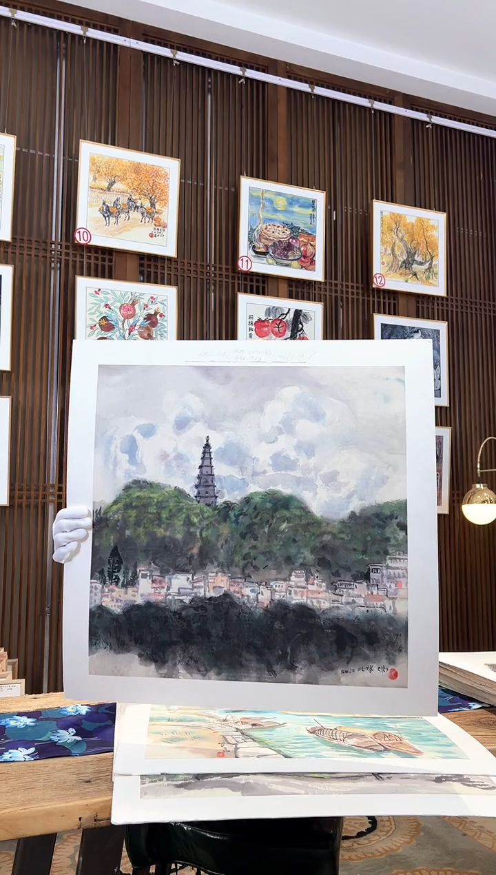 版画版画耿玉琨名章限量版画S