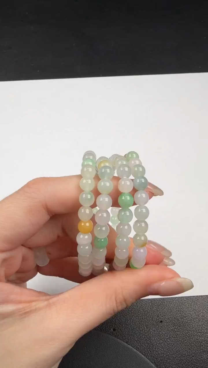 未镶嵌手串翡翠-15翡翠饰品（多样性发货一件）