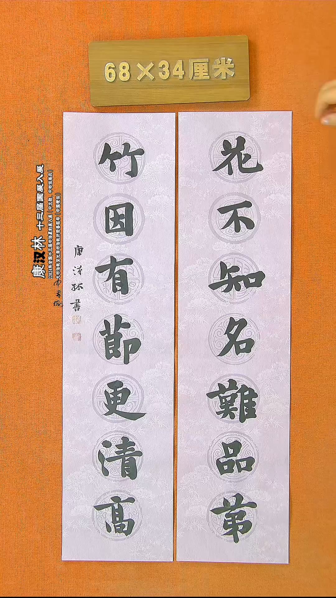 【闪购商品】书法46康汉林书法作品