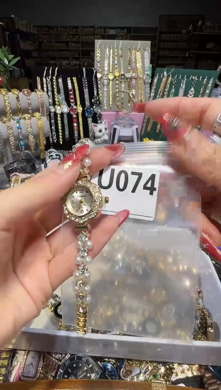 石英机芯不锈钢不锈钢直播定闪专用