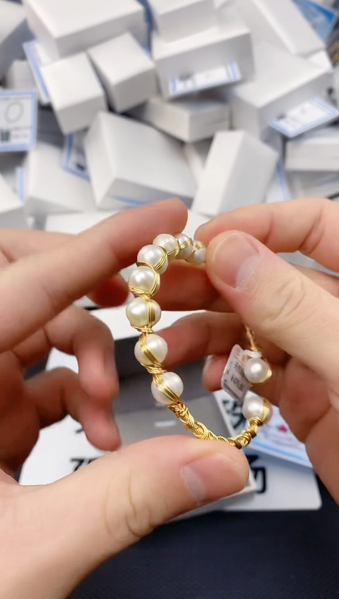 未镶嵌耳饰淡水珍珠SL1007