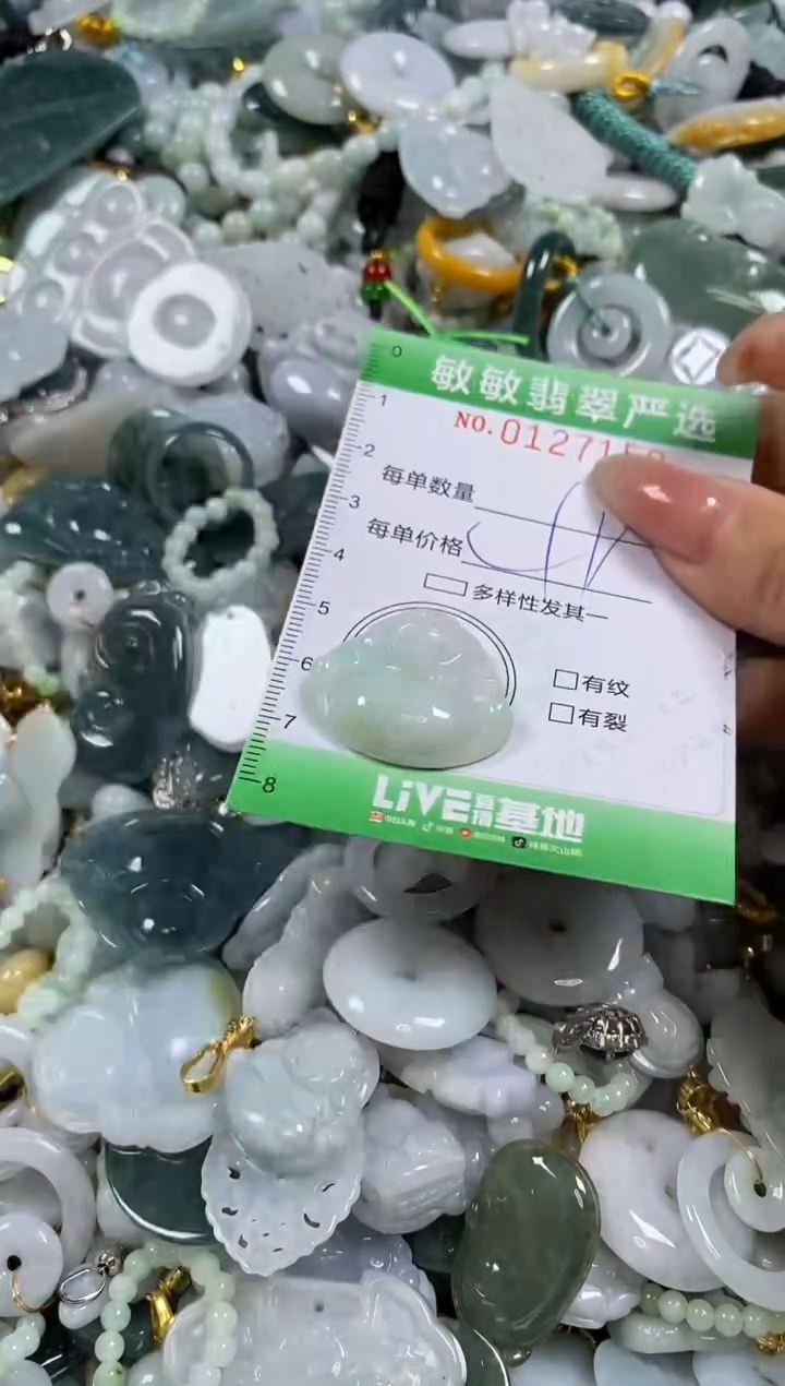 【闪购商品】翡翠颈饰未镶嵌闪购0127159