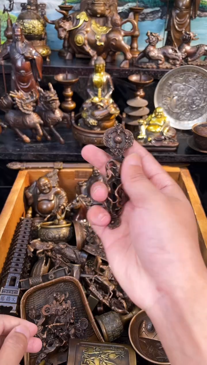复古铜器摆件摆件