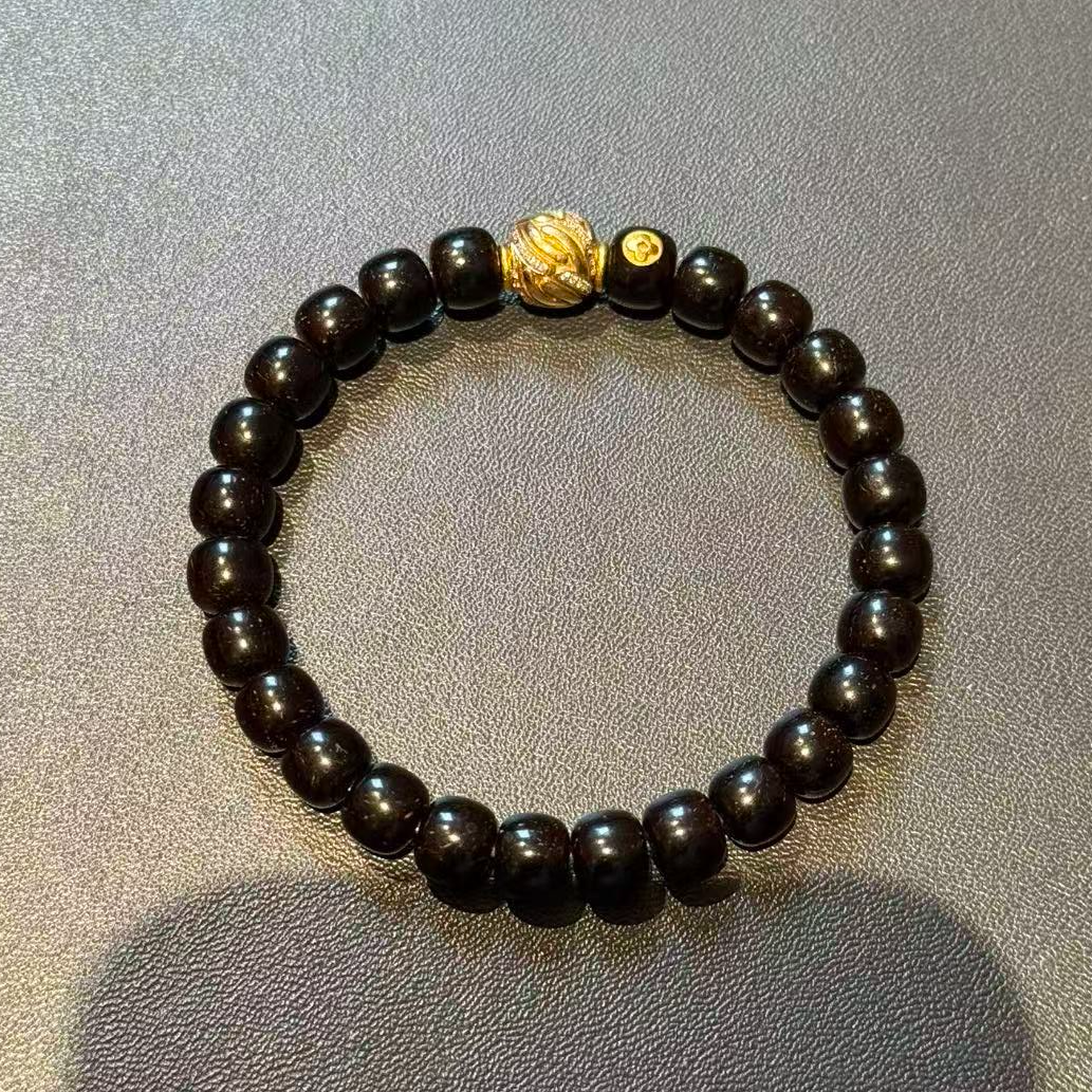 原生态椰蒂单圈手串