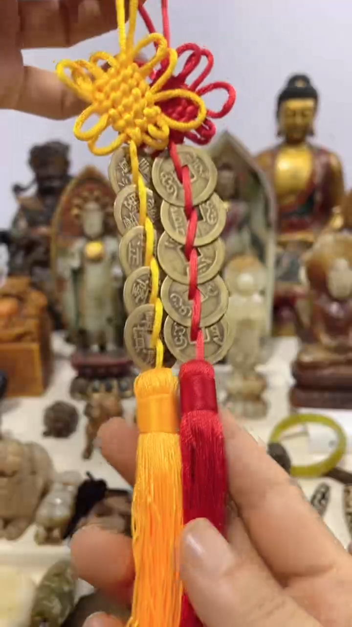 11号男女通用五帝钱挂饰