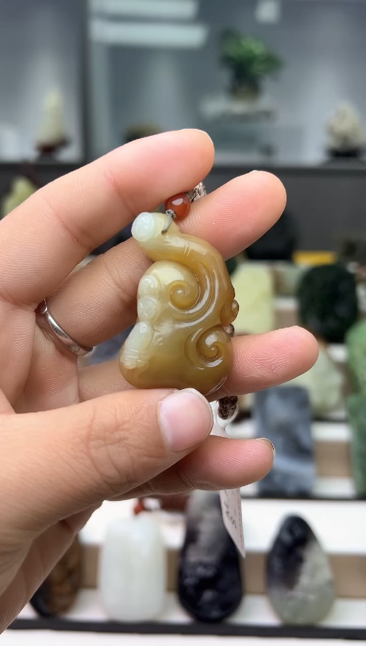 【闪购商品】和田玉摆件未镶嵌吊坠