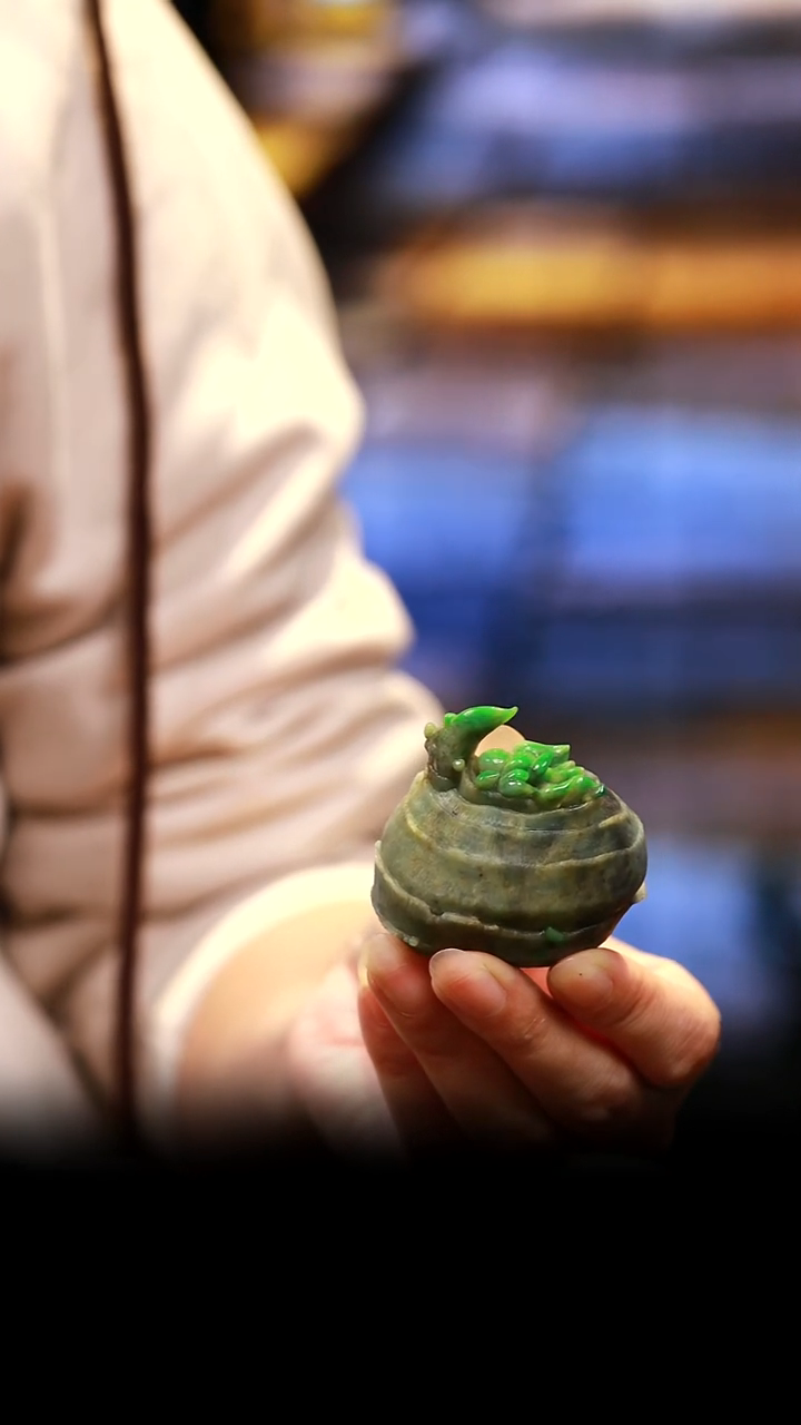 未镶嵌摆件翡翠马蹄