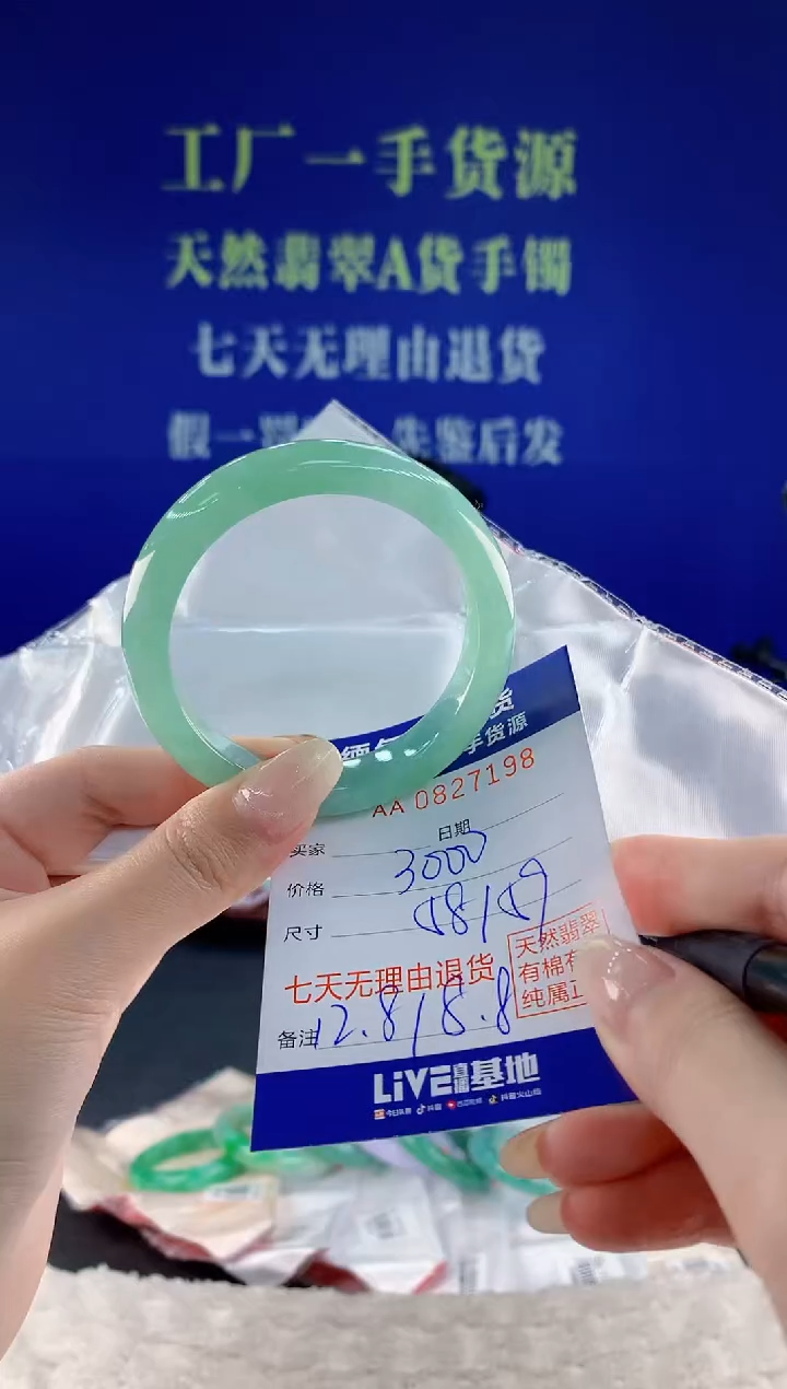 未镶嵌手镯翡翠98