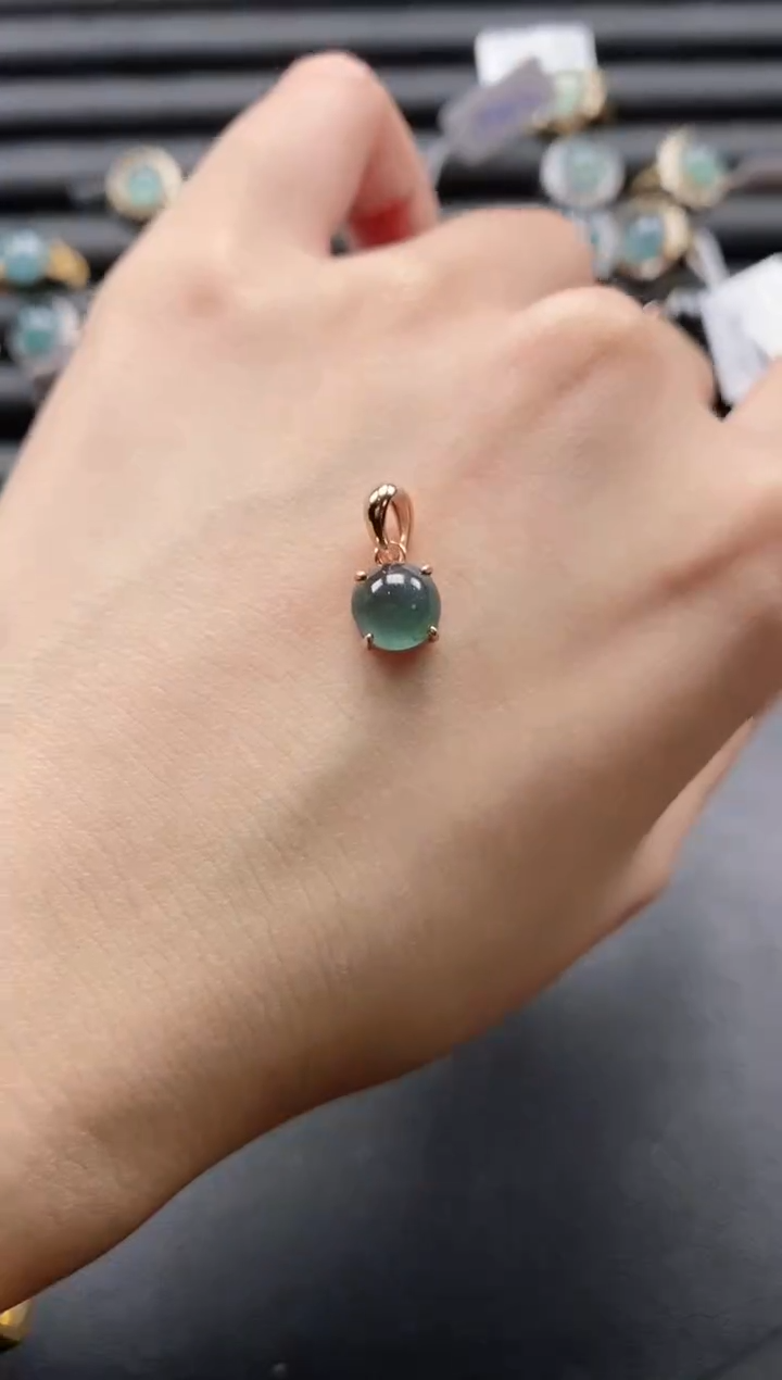 【闪购商品】翡翠戒指银S925镶嵌11111