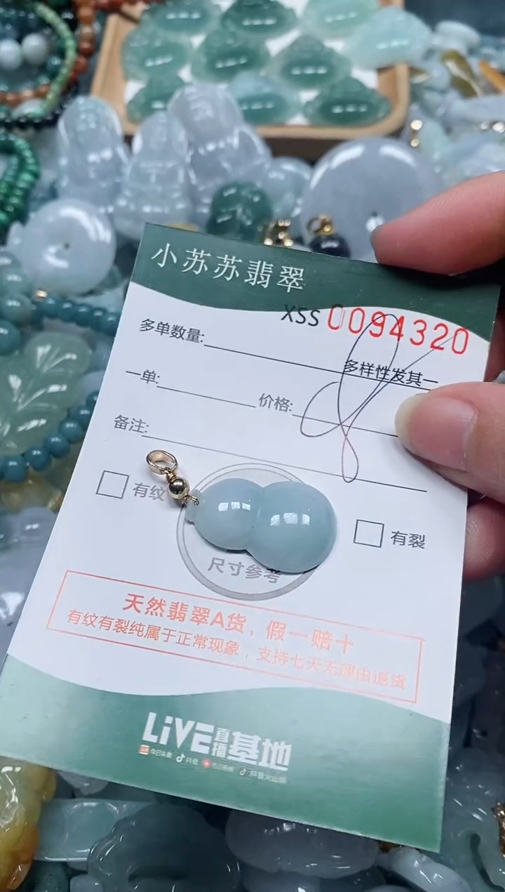 【闪购商品】翡翠颈饰未镶嵌闪购商品0094320