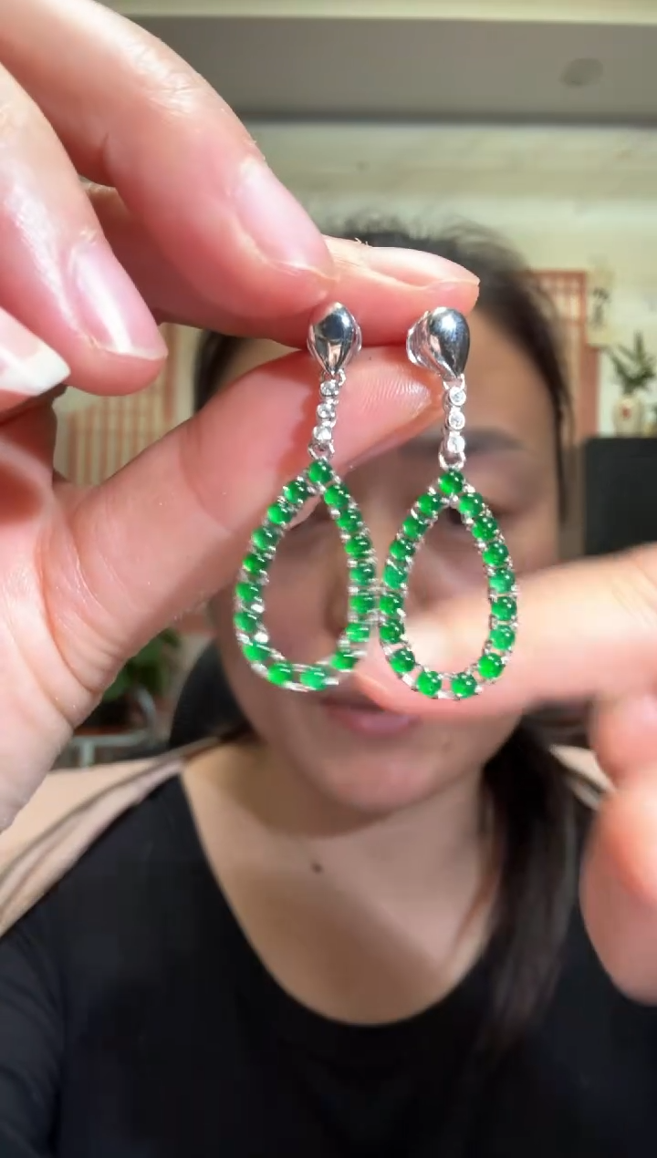 颈饰银S925镶嵌翡翠【多样性发其一】00005417