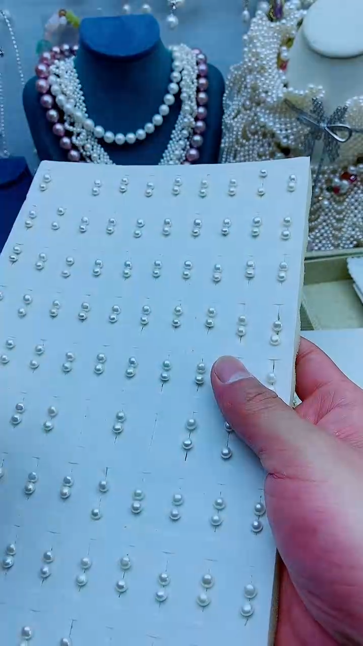【闪购商品】淡水珍珠耳钉未镶嵌天然淡水珍珠耳钉