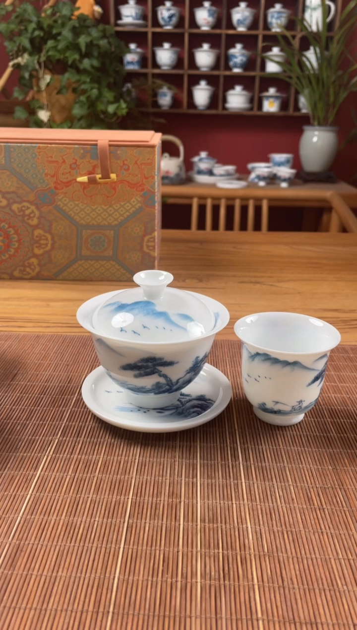 盖碗/杯群芳斋闪购链接（以闪拍图片为准）