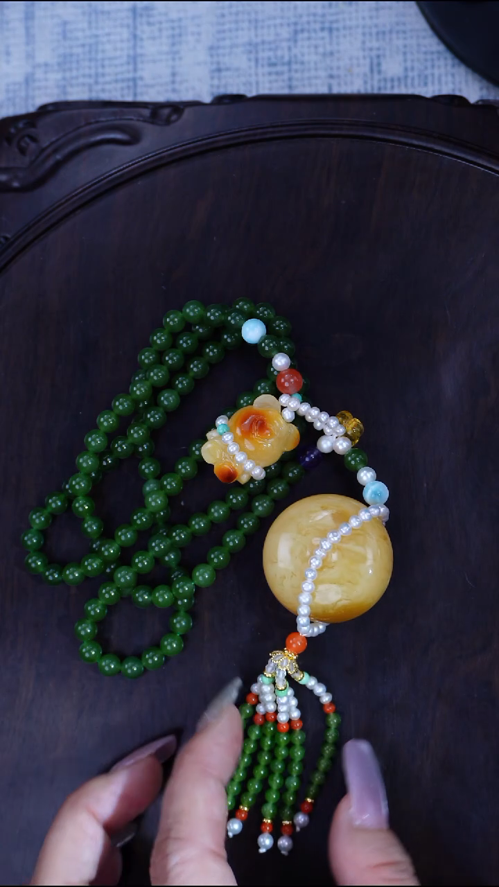 手链琥珀未镶嵌12.27日 多样性发一