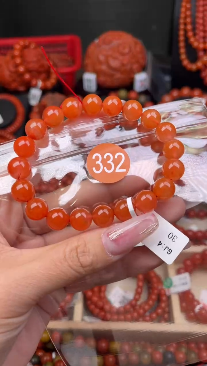 【闪购商品】南红玛瑙珠宝奇石未镶嵌322-10+