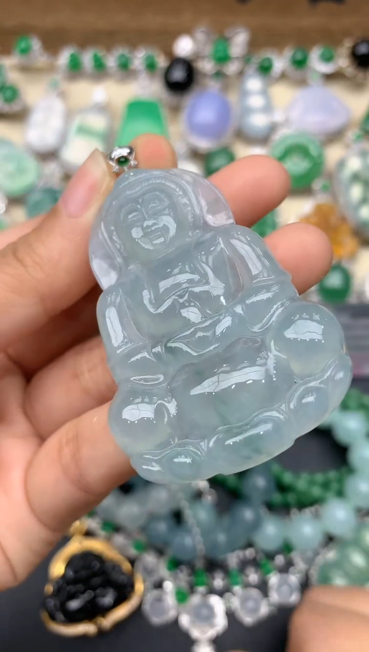 【闪购商品】翡翠颈饰18K金镶嵌246-中国好珍宝