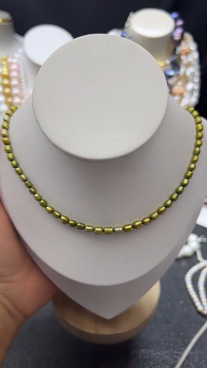 颈饰未镶嵌淡水珍珠多人