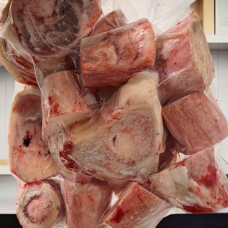 草饲黄牛鸡骨架牛骨头牛窝骨《棒子骨》全中段骨髓5斤起包邮牛骨髓