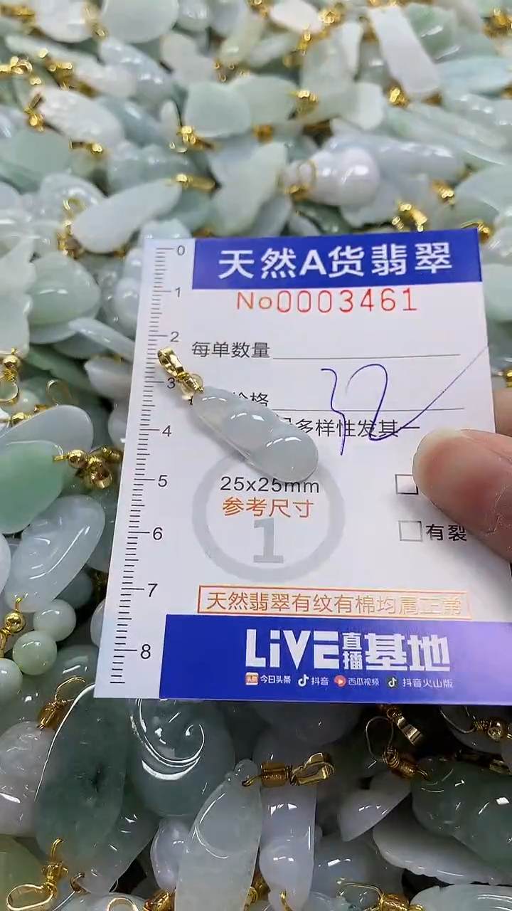 颈饰未镶嵌翡翠纯天然a货翡翠