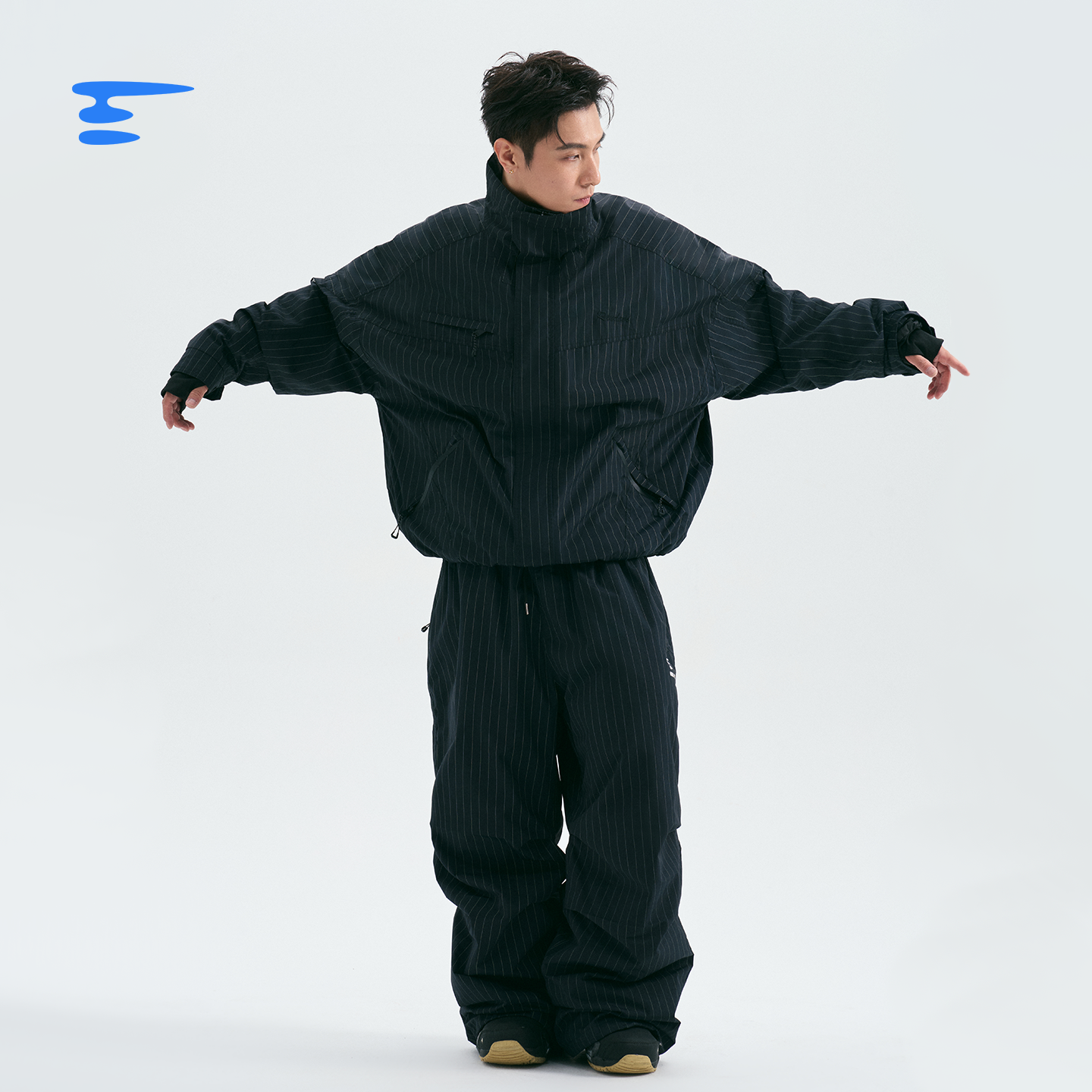 喜马猿 2L夹棉套装雪服雪裤 Random HIMAYETI防水透湿 3M新雪丽棉