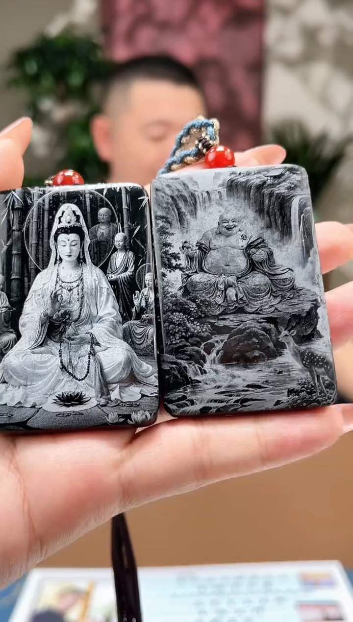 和田玉未镶嵌颈饰s681